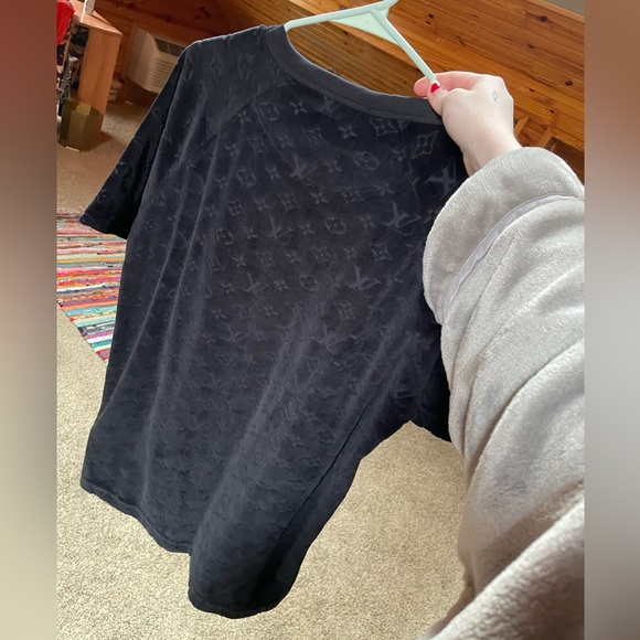 Louis Vuitton Signature Towel Monogram Shirt in Black - Picture 4 of 6